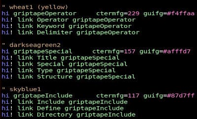 Griptape theme code